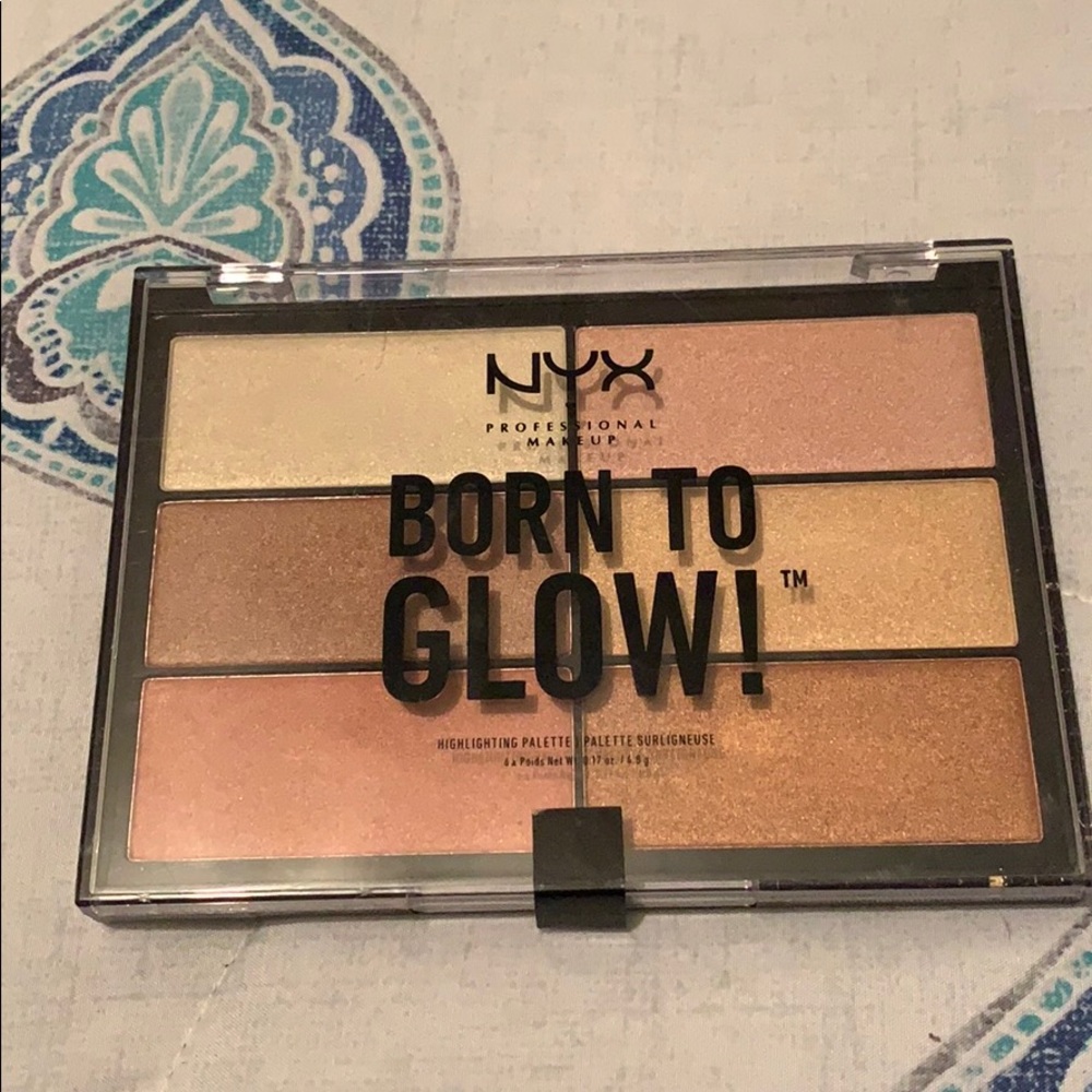 NYX Born to Glow palette